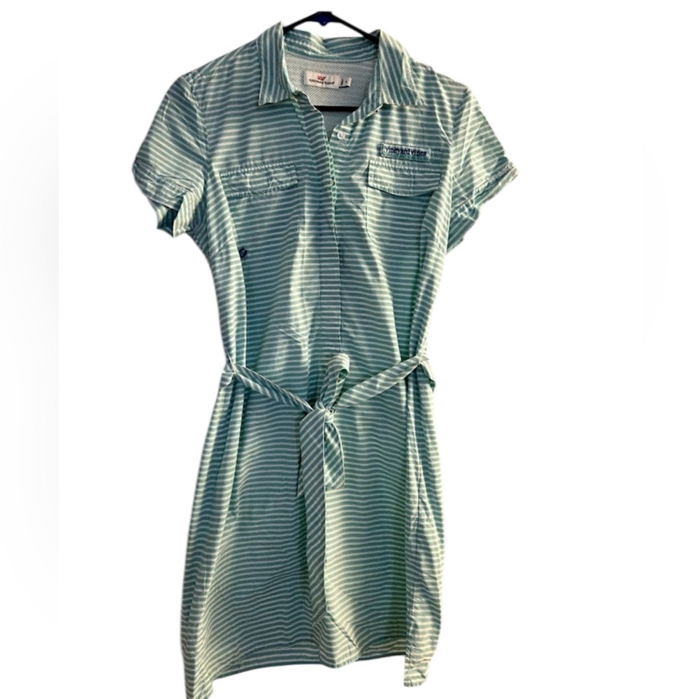 Vineyard VibesWomen's Striped Performance Dress